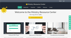 Desktop Screenshot of ministryresourcecenter.com